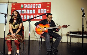 Proma Roy, and Faisal Jalal of GanJam. Photo: Farjana K. Godhuly