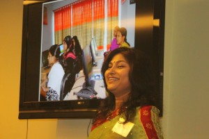 Baby Aziz sharing her experience to her recent visit to ABS in Bangladesh